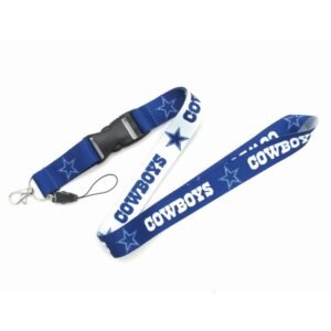 Dallas Cowboys NFL Neck Lanyard Football Teams Detachable Strap Lanyards for Cellphone Holder